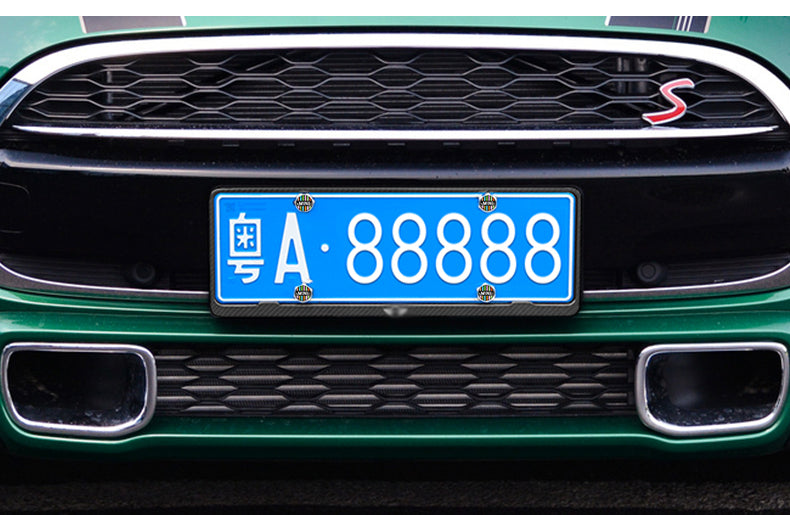MINI License plate fixing screw Vehicle Decor - Premium from Shopminiparts.com - Just €34.10! Shop now at Shopminiparts.com