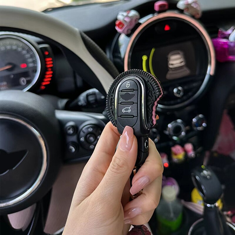 Mini cooper car keyring deals