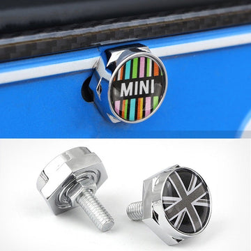 Car License plate fixing screw For MINI Cooper S, JCW, F54, F55, F56, F60, R55, R56, R60, and R61, - Premium from Shopminiparts.com - Just €34.10! Shop now at Shopminiparts.com