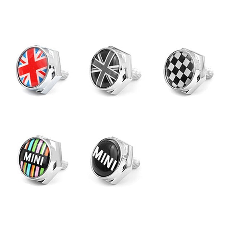 MINI License plate fixing screw Vehicle Decor Shopminiparts