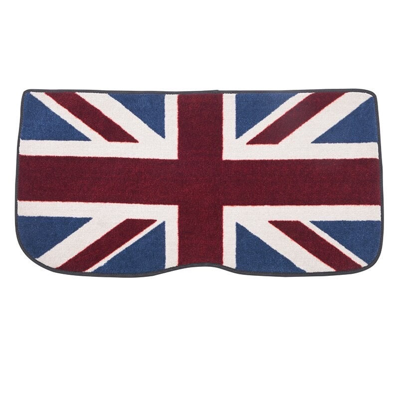 3x Red Union Jack Anti-Slip Rubber Cup Coaster Mats For Mini Cooper – Durable, Direct Fit