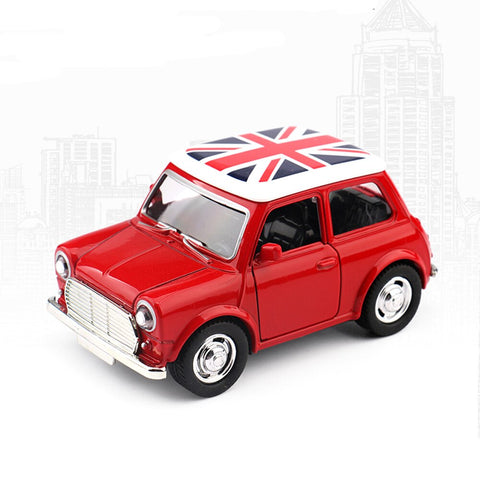 Mini Cooper Alloy Toy Cars Interior Decoration