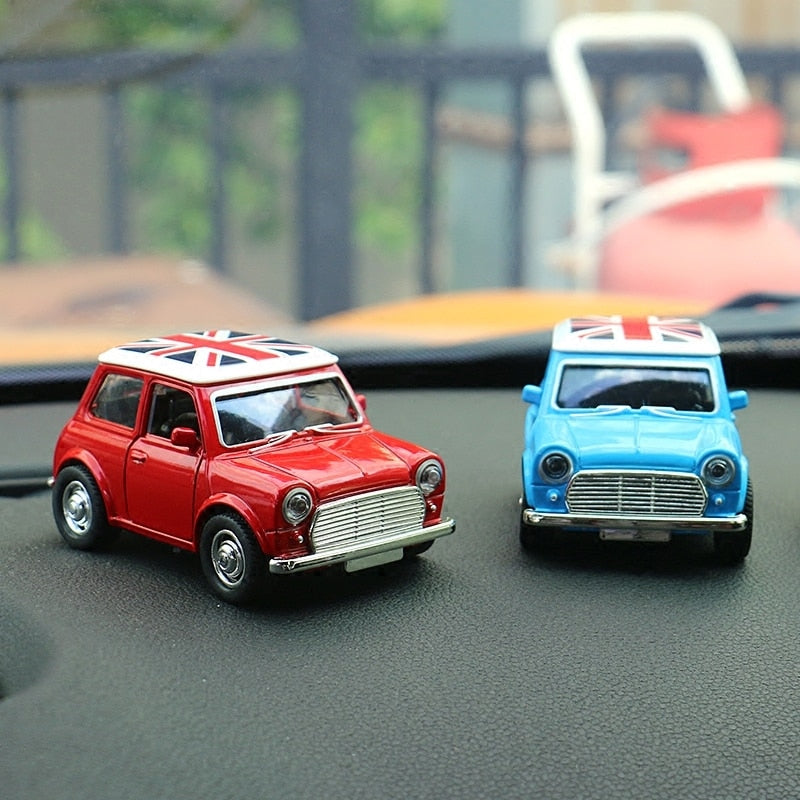 Mini Cooper Legierung Spielzeugautos Innendekoration