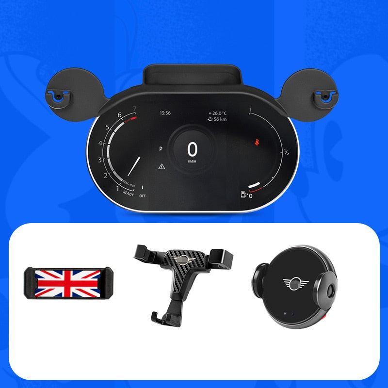 MINI Phone Holder Vehicle Organizers with LCD - Premium from Shopminiparts.com - Just €34.99! Shop now at Shopminiparts.com
