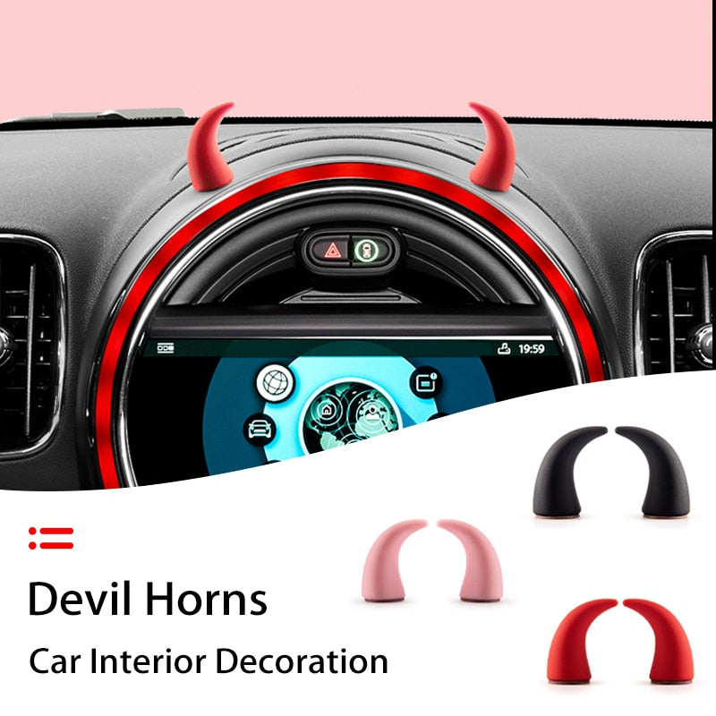 Devil Horns Dashboard Vehicle Decor for MINI - Premium from Shopminiparts.com - Just €39.10! Shop now at Shopminiparts.com