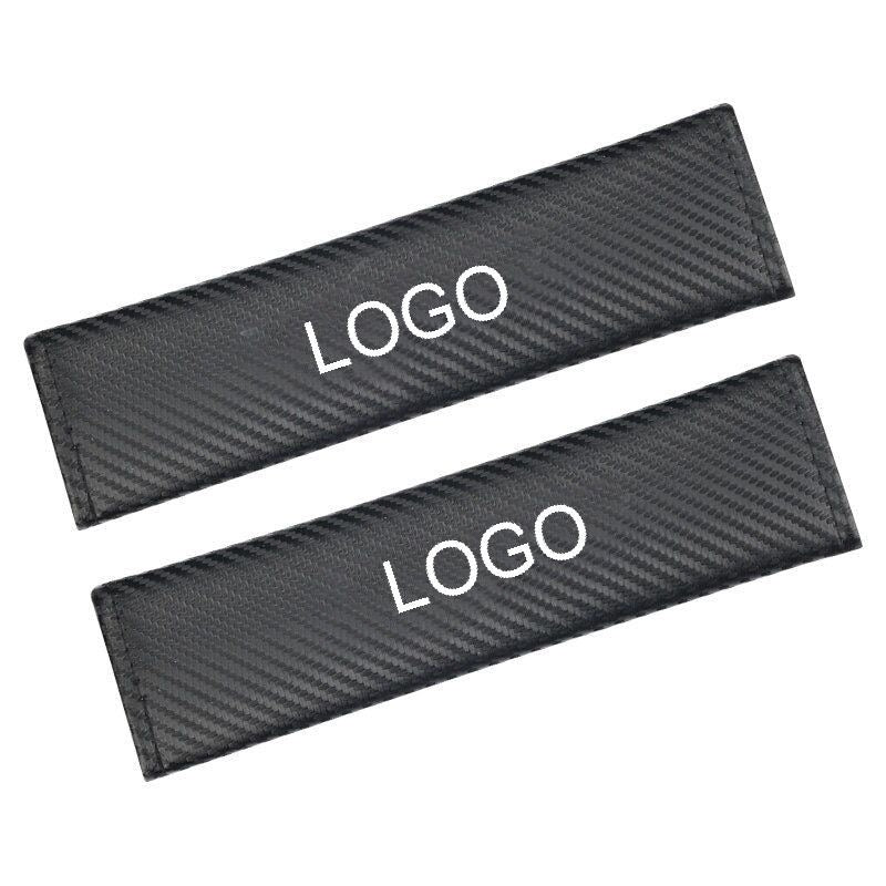 Carbon fiber Style Vehicle Seat Belt Covers - Premium from Shopminiparts.com - Just €27.50! Shop now at Shopminiparts.com
