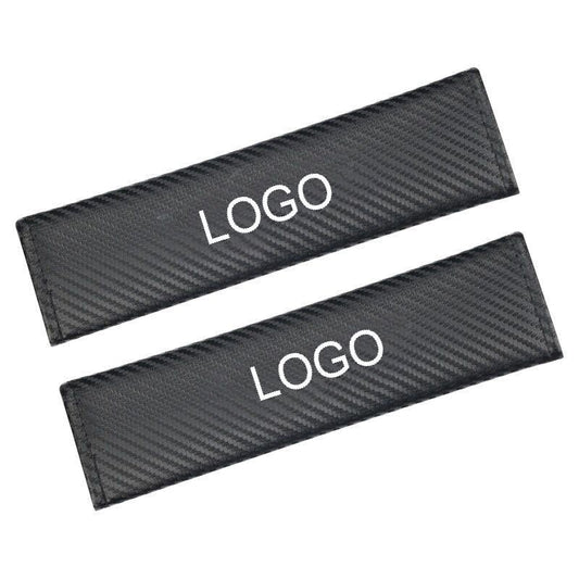 Carbon fiber Style Vehicle Seat Belt Covers - Premium from Shopminiparts.com - Just €27.50! Shop now at Shopminiparts.com