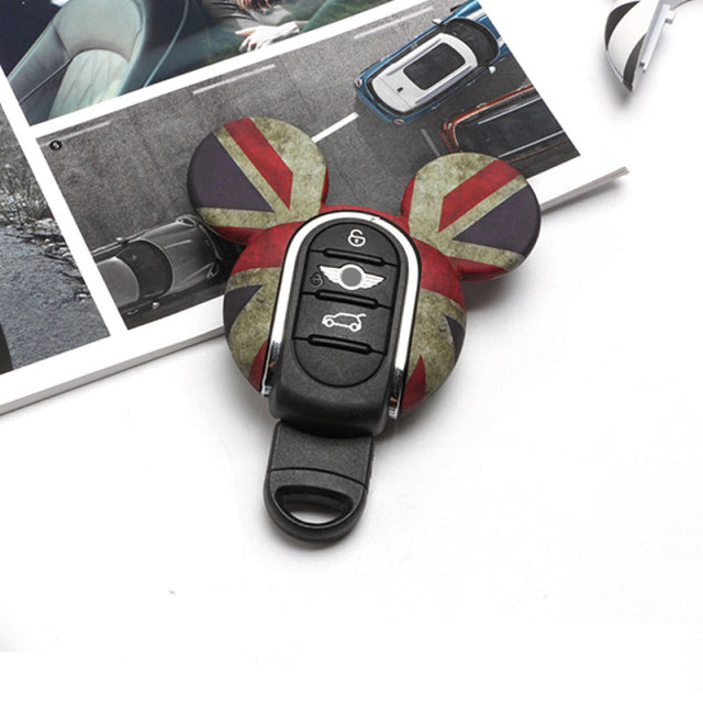 MINI Key Case Cover Mickey Style Vehicle Decor - Premium from Shopminiparts.com - Just €39.40! Shop now at Shopminiparts.com